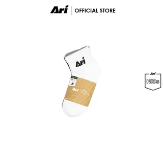 ARI DAILY KIDS QUARTER SOCKS - BLACK/GREY/WHITE (AHW1406-01) ถุงเท้าเด็ก อาริ แพ็ค 3 สีดำเทาขาว