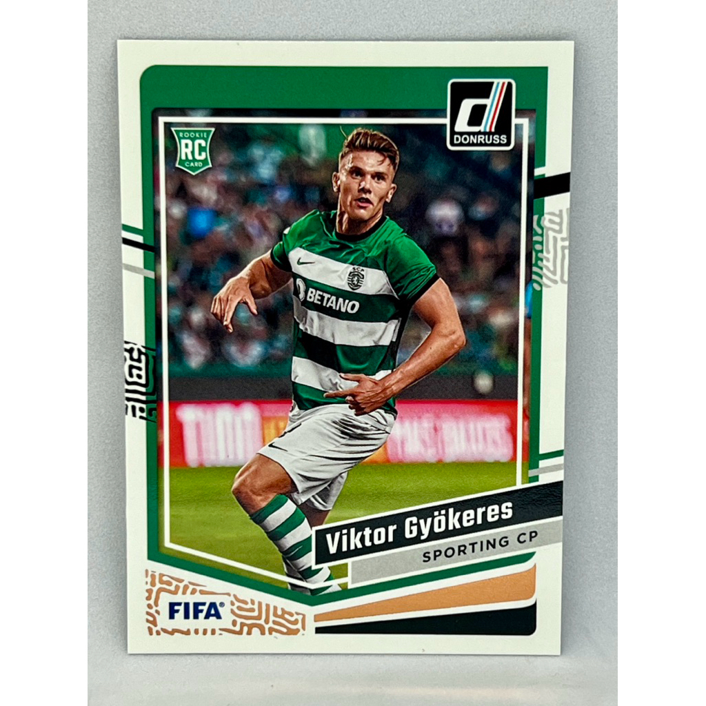 การ์ดฟุตบอล Panini 2023 - 2024 Donruss Soccer Viktor Gyokeres RC Base