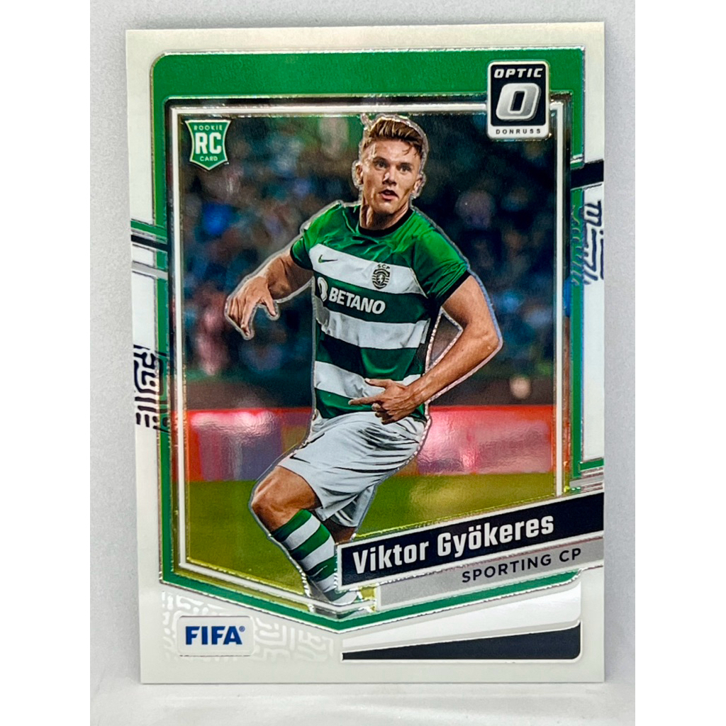 การ์ดฟุตบอล Panini 2023 - 2024 Donruss Soccer Viktor Gyokeres RC Optic Base