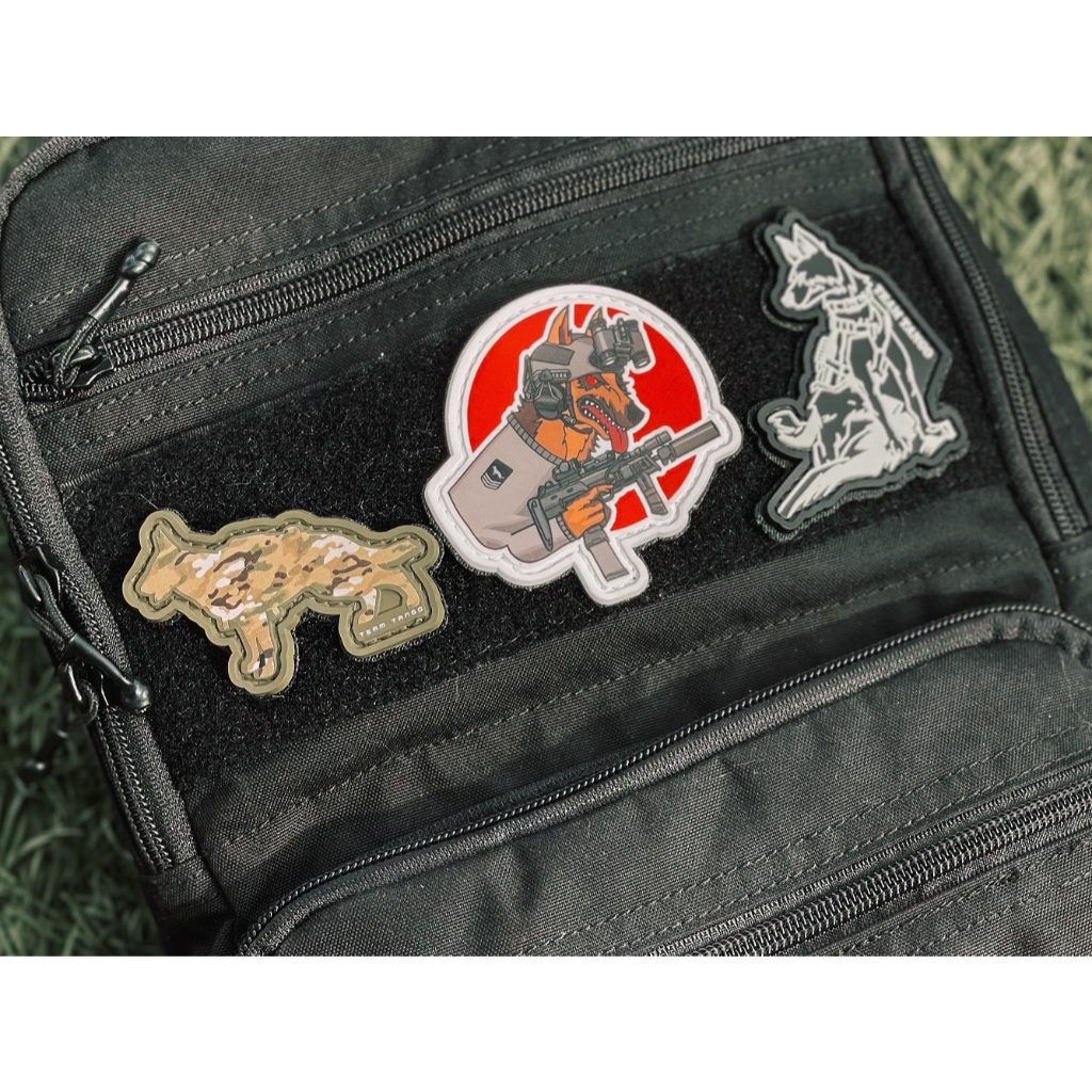 Team Tango PVC Graphic Patches