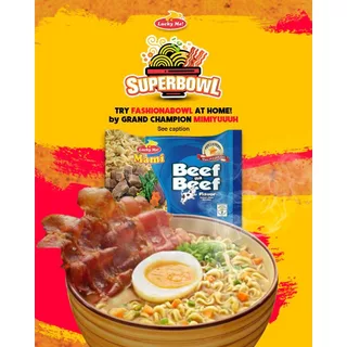 Lucky Me Beef Instant Noodles