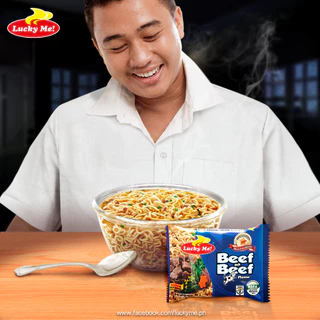Lucky Me Beef Instant Noodles
