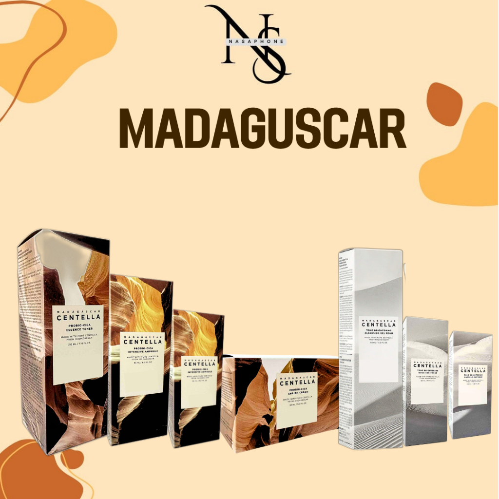 ของแท้/พร้อมส่ง [NEW] Skin1004 Madagascar Centella Tone Brightening (Toner, Ampoule, Gel Foam) มาดากัสก้า