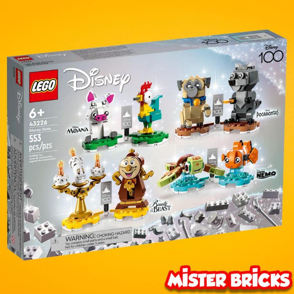 LEGO® | Disney: Disney Duos (43226) - Iconic Movie Character Pairs Set