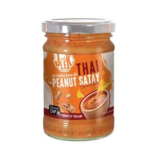 J-Lek (เจ๊เล็ก) น้ำจิ้มสะเต๊ะ ซอสสะเต๊ะ Satay Sauce (Thai Peanut Satay Sauce230g)