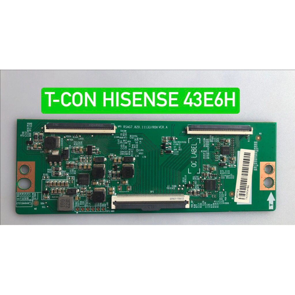 ทีคอนทีวี HISENSE 43E6H พาร์ท RSAG7.820.11133/ROH VER.A อะไหล่แท้ถอดมือสอง