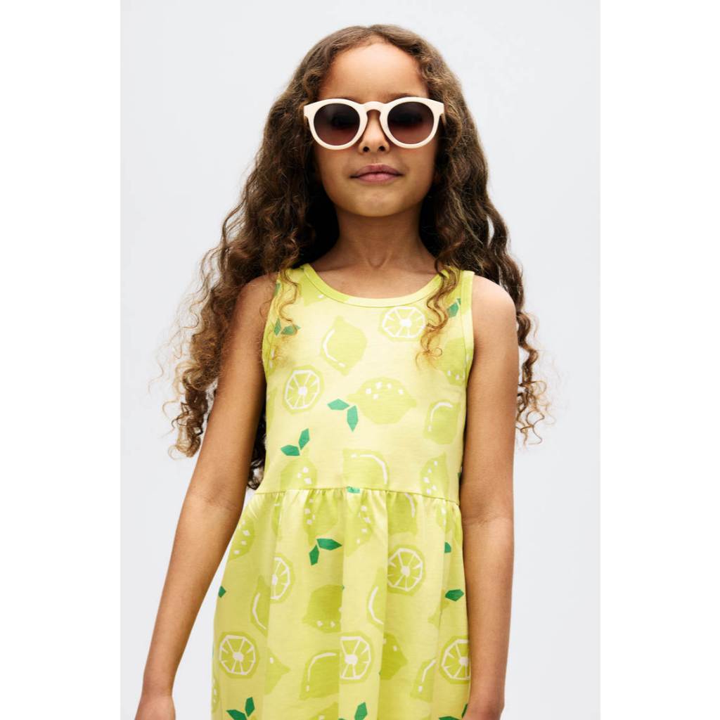 H&M(เอชแอนด์เอ็ม) ชุดเดรสผ้าฝ้ายลายพิมพ์ เด็กผู้หญิง 1157735_24