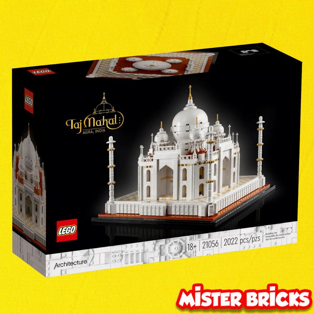 LEGO® Architecture 21056 Taj Mahal ชุดสร้างสรรค์ทัชมาฮาล สุดหรูสำหรับผู้ใหญ่