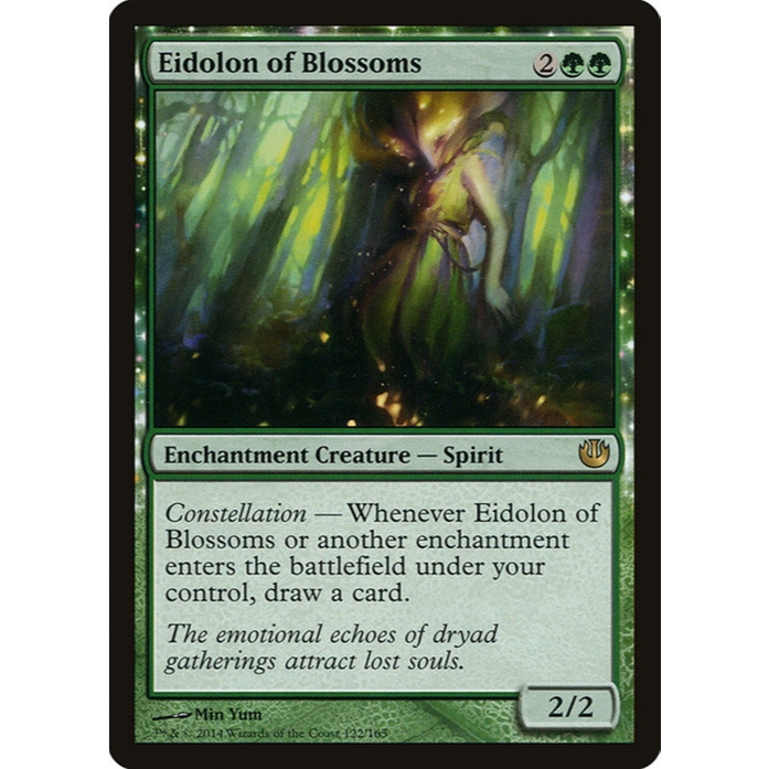 MTG - Magic The Gathering - Journey into Nyx - Eidolon of Blossoms - Near Mint - English