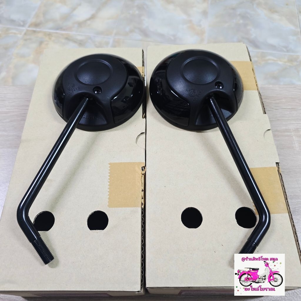 กระจกมองหลัง(รถสีดำ-เทา)[88211-K2F-TC1ZF]รุ่น SCOOPY ปี 2025/รุ่น SCOOPY ปี 2026(กระจก1ข้างใส่ได้ทั้งซ้ายและขวา)
