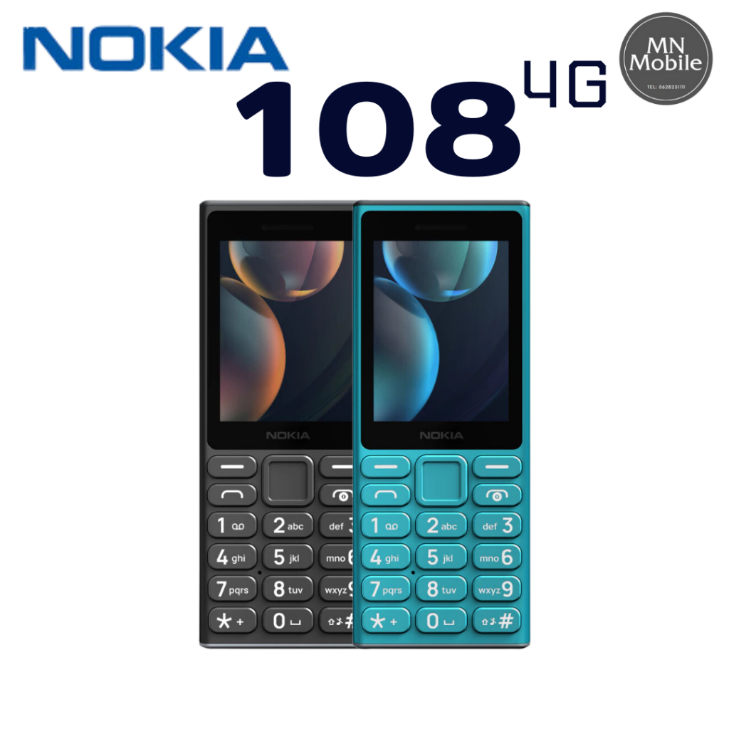 Nokia 108 4G (2024) โทรศัพท์มือถือปุ่มกด 2 ซิม