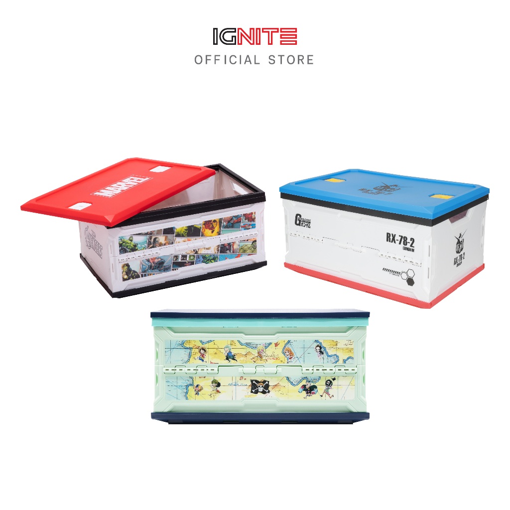 STORAGE BOX กล่องอเนกประสงค์พับได้ GUNDAM สินค้าลิขสิทธิ์