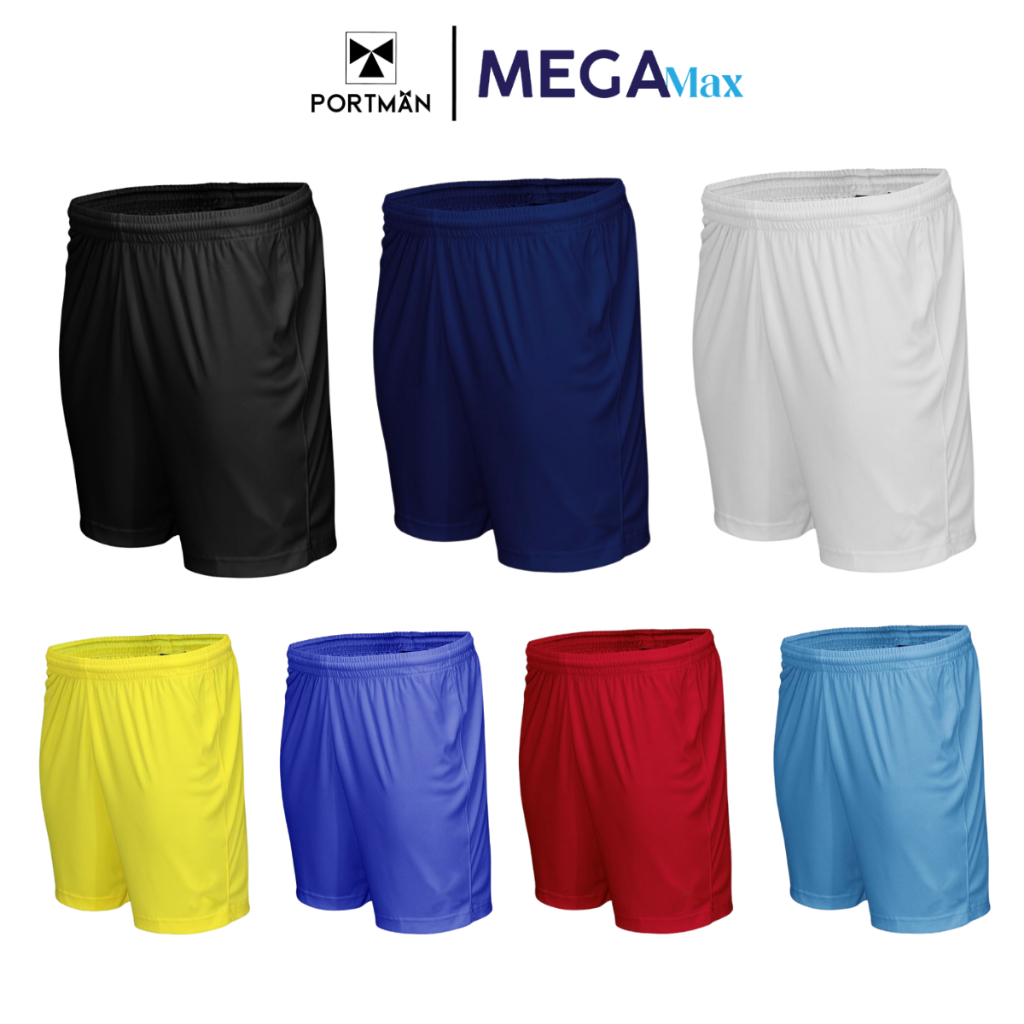 กางเกงฟุตบอล PORTMAN FB02 ผ้าลื่น มีเชือกผูกเอว กางเกงขาสั้น
