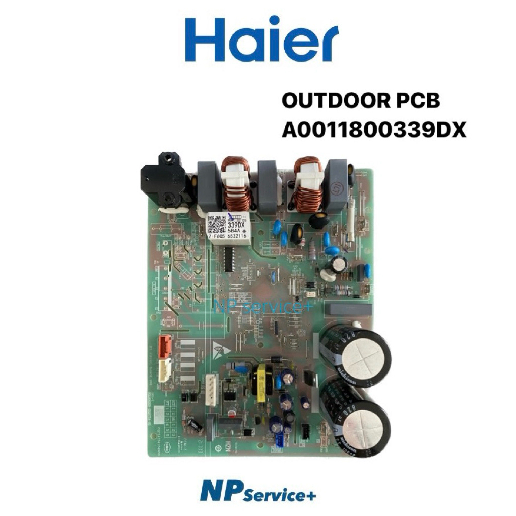 แผงบอร์ดแอร์ไฮเออร์|A0011800339DX|Haier|แผงวงจรแอร์|OUTDOOR PCB|