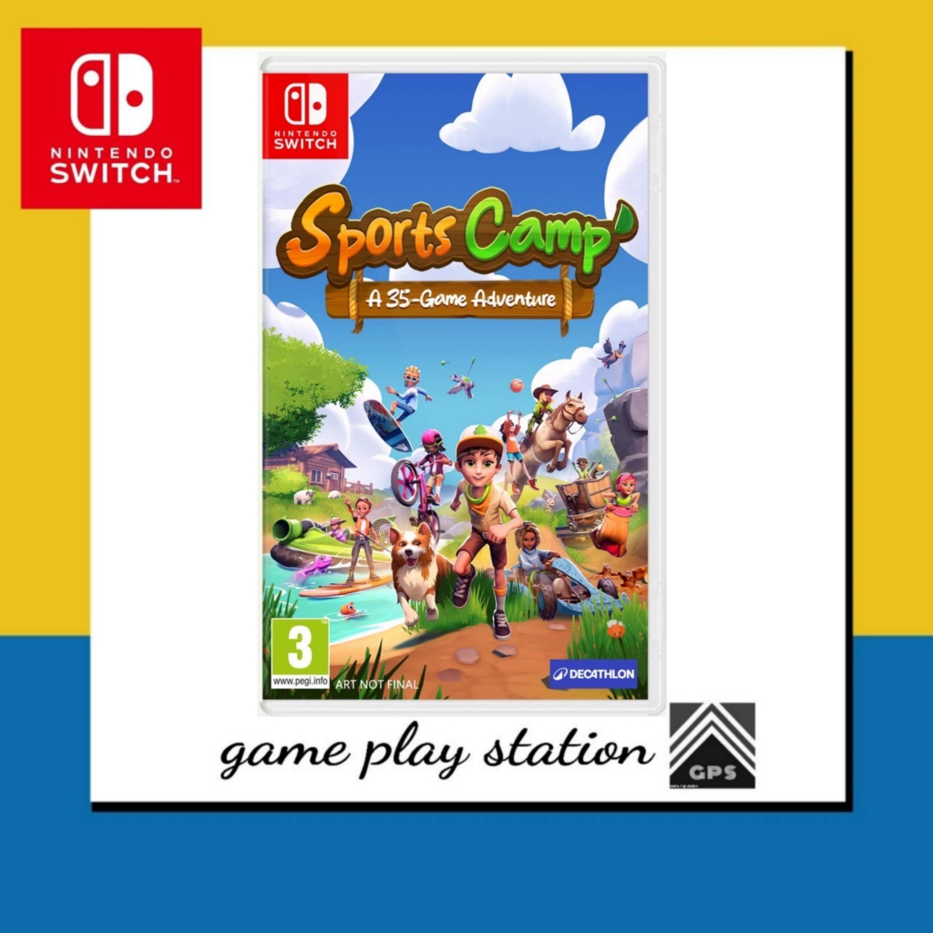 nintendo switch sports camp a 35 game adventure ( english eur )