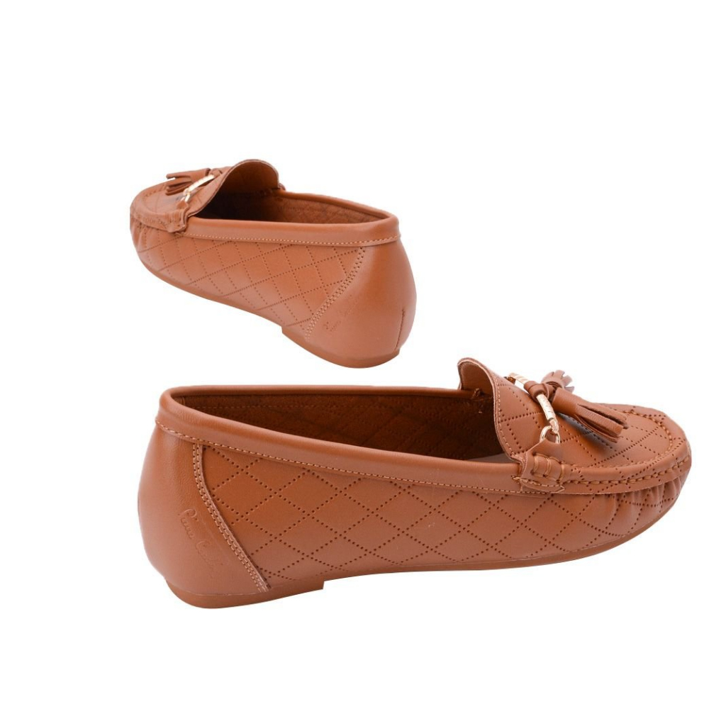 รองเท้าบัลเล่ต์ผู้หญิง Pierre Cardin ส้นสูง 4 ซม. ลายหัวเข็มขัดแฟชั่น เบาและไม่ทำให้เจ็บเท้า รุ่น 255 ราคา ถูกที่สุด ดีลบีเคเค แกลเลอรีภาพที่ 6