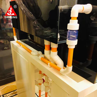ท่อตู้ปลา FLOWCOLOUR AQUARIUM UPVC PIPE เดินท่อตู้ปลา งานคุณภาพสูง สำหรับตู้ปลาทะเล ทนทานต่อสารเคมี ท่อ pvc ข้องอ ปลา