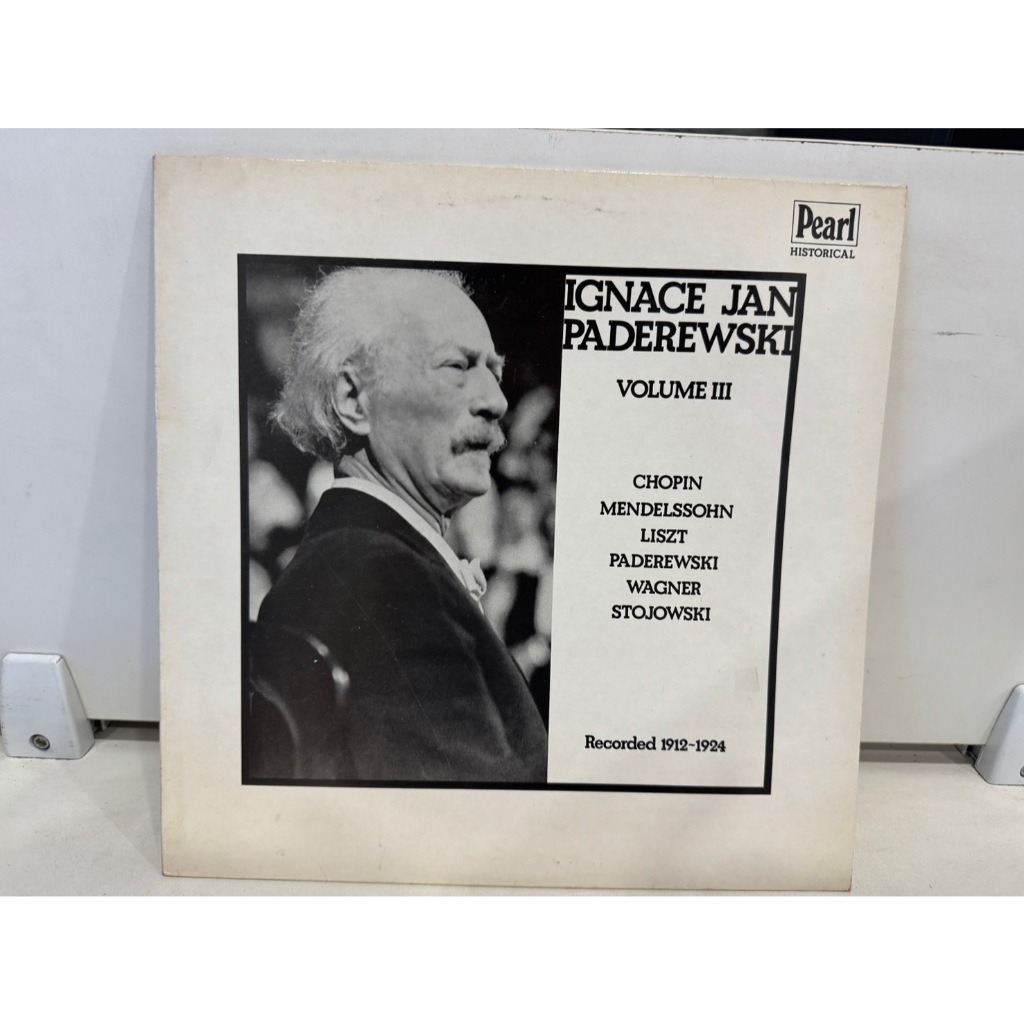 1LP Vinyl Records แผ่นเสียงไวนิล  IGNACE JAN PADEREWSKI    (J4A166)