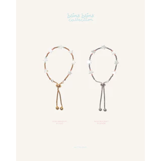 nice try studio - BlinkBlink Collection กำไลข้อมือไข่มุก ปรับไซส์ได้ กันน้ำ กันเหงื่อ