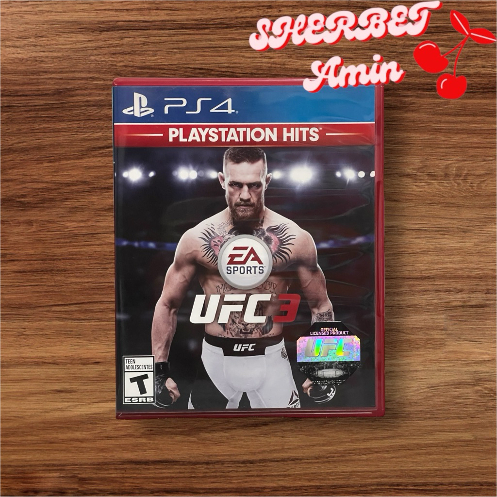 แผ่นเกม ps4  /  UFC 3