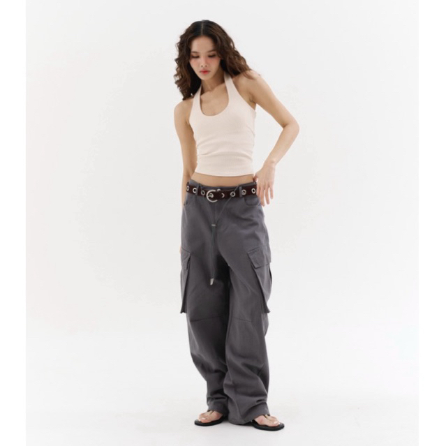 AMUSE BKK - Taco Pants กางเกงคาร์โก้ มาพร้อมกิมมิคน่ารักๆ ทรงสวย