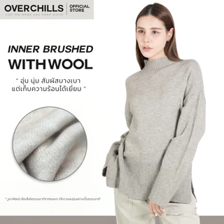 Overchills เสื้อไหมพรมแขนยาว ผู้หญิง OVERSIZE ไซส์ใหญ่ เนื้อผ้าหนา กันหนาวได้ 0-10 องศา
