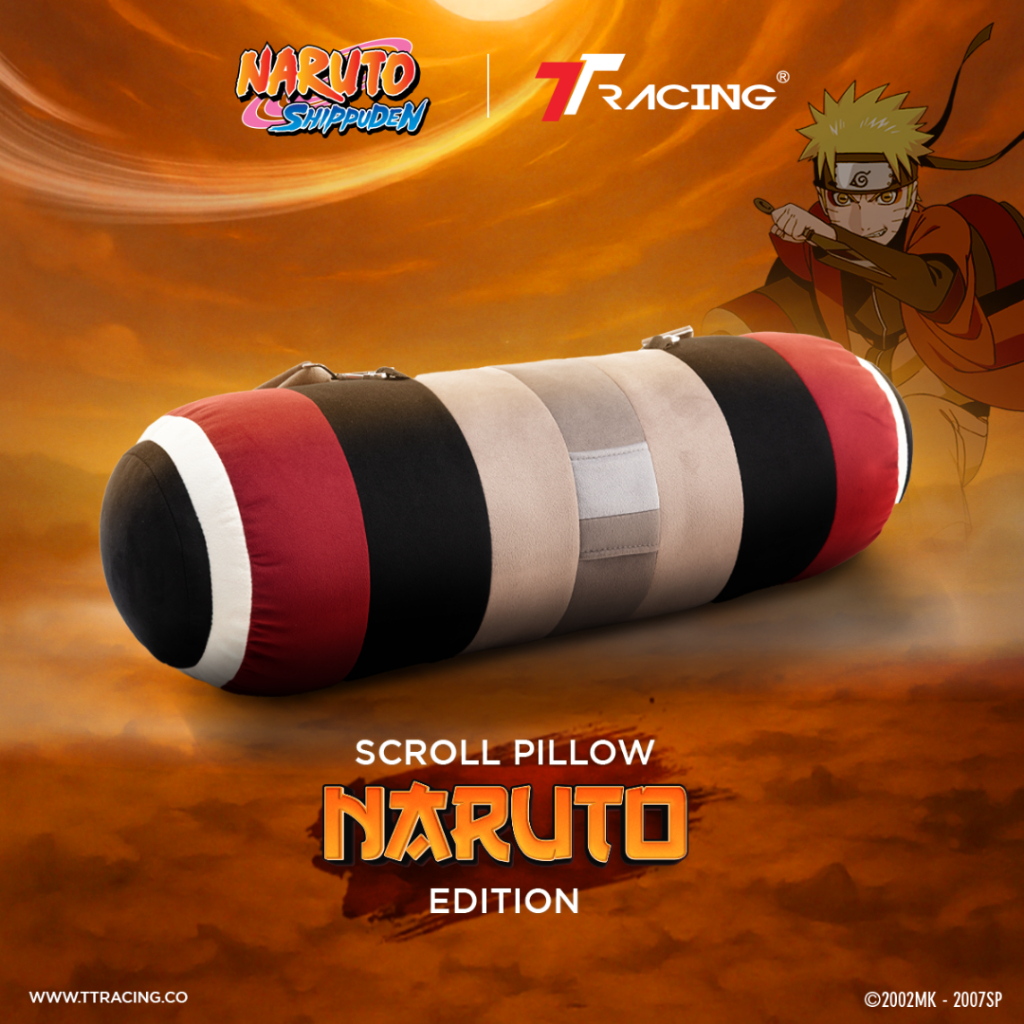 TTRacing Scroll Pillow - Naruto Edition