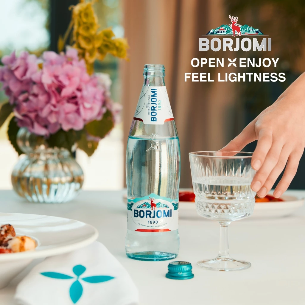 Borjomi Natural Mineral Sparkling Water from Georgia – Premium Georgian Water
