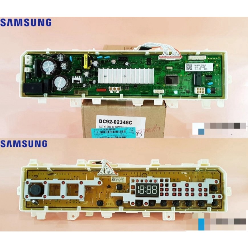 อะหล่เเท้ศูนย์/บอร์ดเครื่องซักผ้าซัมซุง/DC92-02346C/รุ่น WA12R5260BG/ST :WA13R5260BG/ST