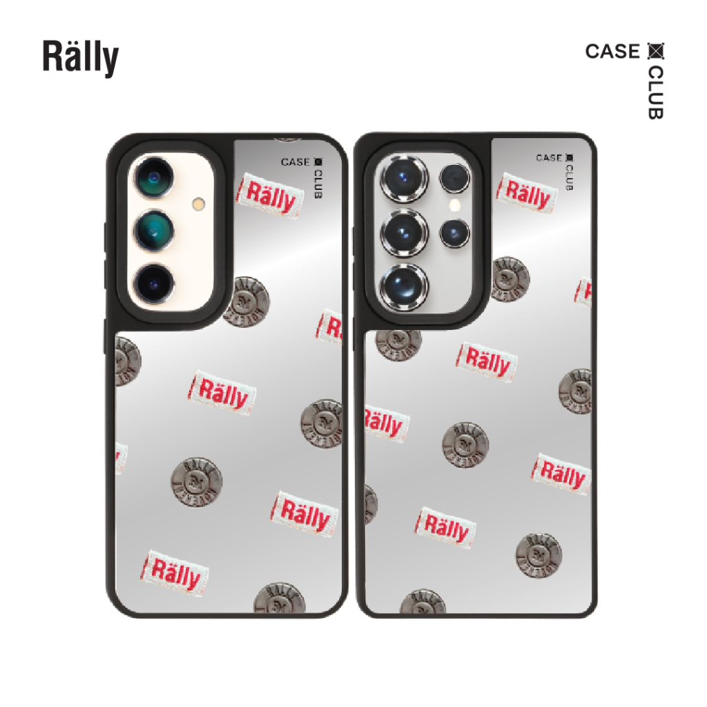 CaseClub เคส ซัมซุง เคส Samsung เคส กระจก ลาย Rally Hardware สำหรับ Galaxy S25 Ultra / S25 / S24 Ult