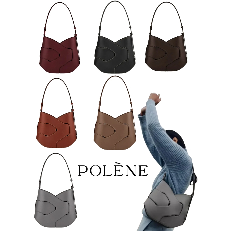 ของแท้ 100% ✨✨Polene✨✨ Nodde Hobo Bag กระเป๋าโฮโบ แบบถือและสะพายเฉียง