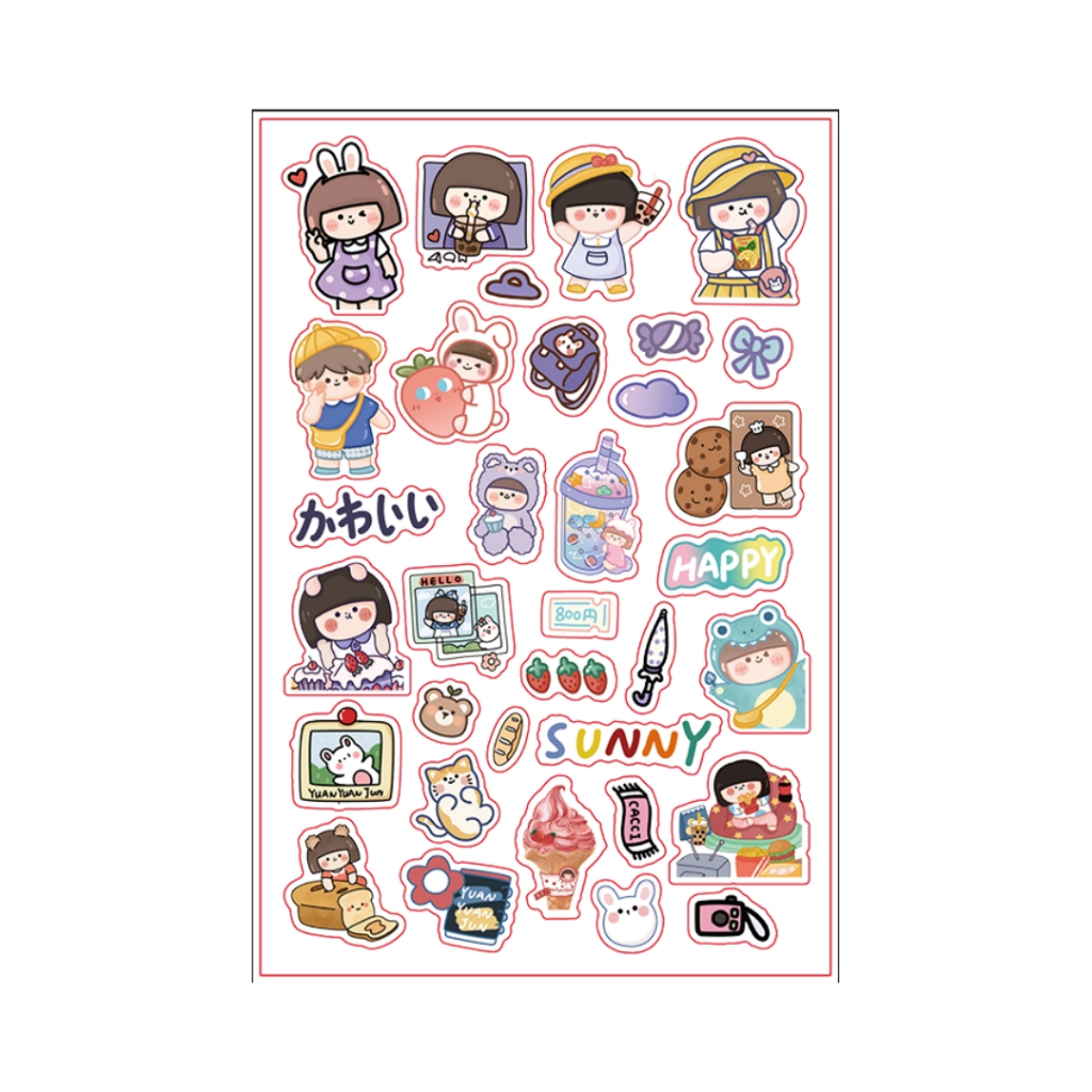 สติ๊กเกอร์ COD โพสต์แบบสุ่ม เทปลบคำผิด สติ๊กเกอร์