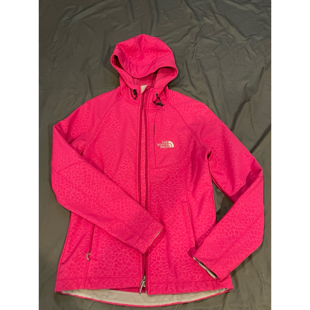 เสื้อกันหนาว The North Face มือ 2 สีชมพูสดใส