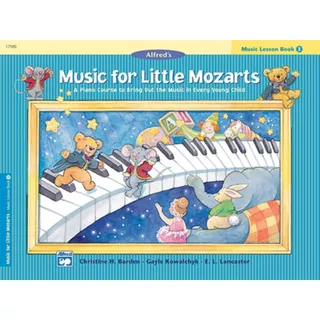 หนังสือเรียนเปียโน Music for Little Mozart Lesson