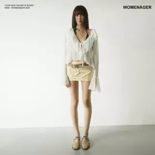 womenager - Remi Sand รองเท้าแตะคัทชูเปิดส้น สวมใส่ง่าย