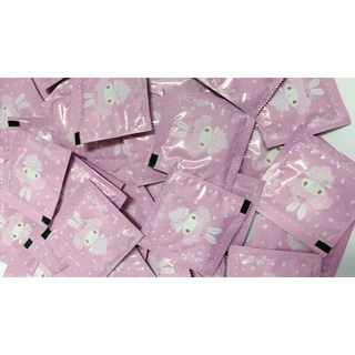 ถุงมือพลาสติกแบบแยกซอง ลิขสิทธิ์แท้ Sanrio ยกกล่อง 100 ชิ้น