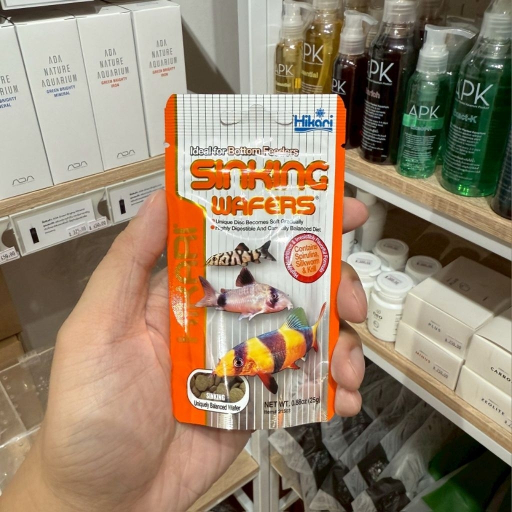 Hikari Sinking Wafers อาหารปลาก้นตู้ เม็ดจม