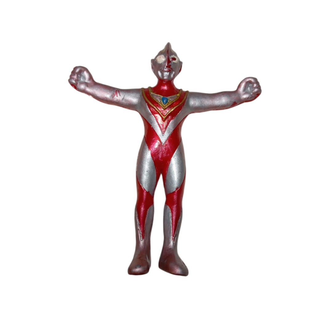 ตุ๊กตาอุลตราแมนเมบิอุส Ultraman Mebius Bandai แท้ ปี 1998 งานซอฟไวนิล สินค้ามือสองของแท้จากญี่ปุ่น
