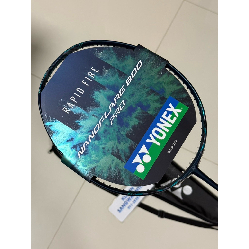 ไม้แบด Yonex Nanoflare 800pro 4u5 รหัสไทย ของใหม่มือ1 ประกัน3 เดือน