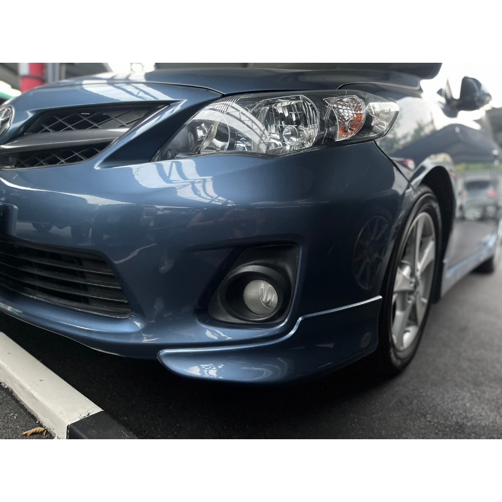 🎯 สเกิร์ตรถ - Toyota Altis 2010 - 2013 ทรงเขี้ยวเล็ก