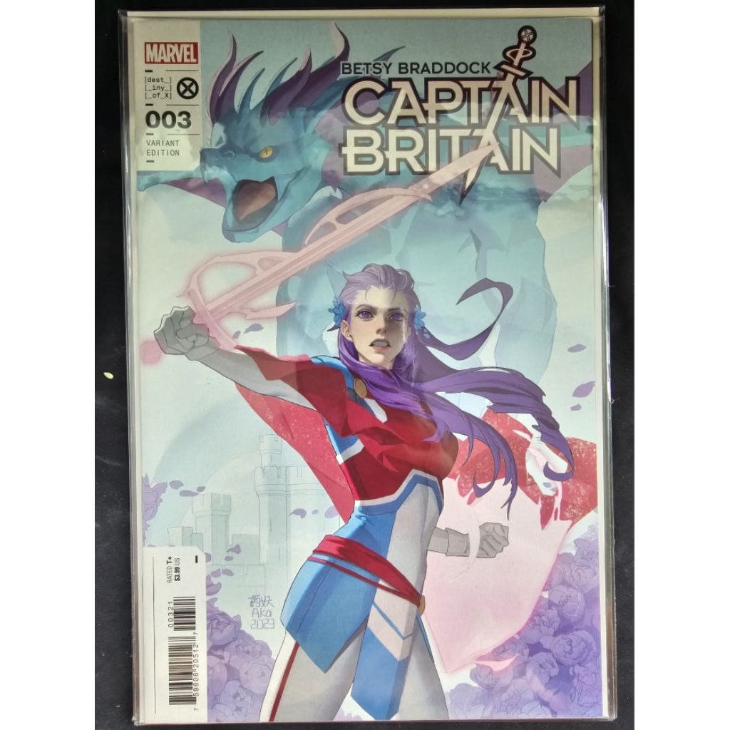 Captain Britain #3 (Betsy Braddock) – AKA Variant Edition