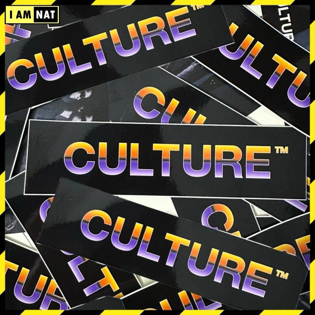 CULTURE VAC Sticker logo(shop)