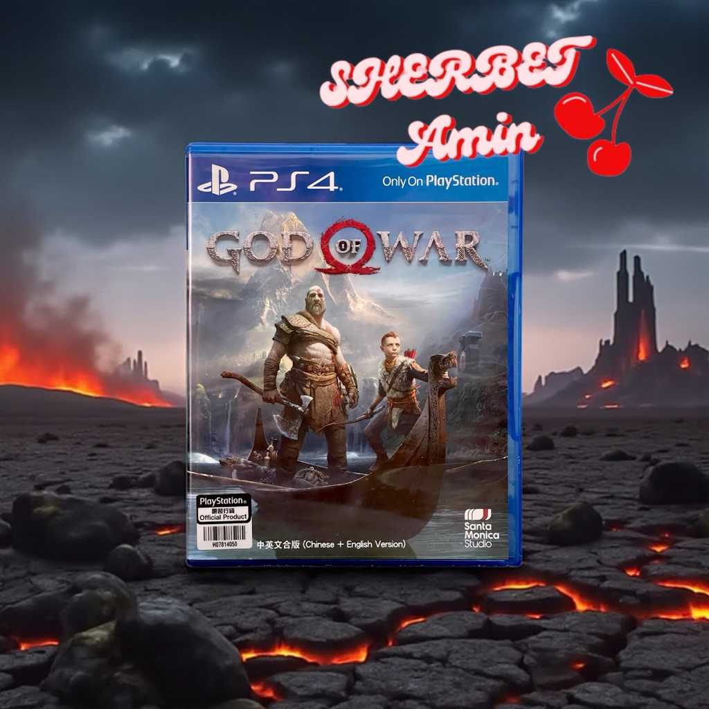 แผ่นเกม Ps4 / God of war 4
