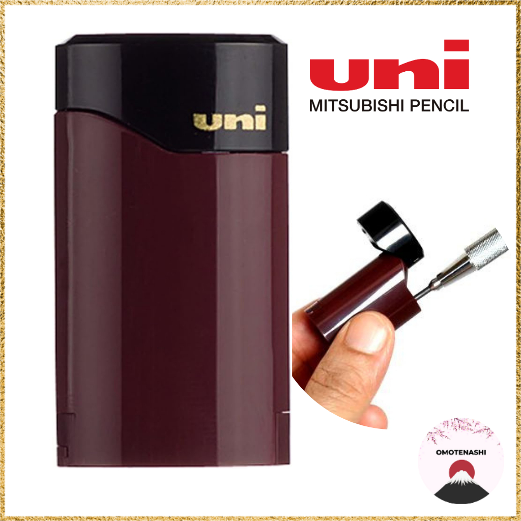 Mitsubishi Pencil pencil sharpener for 2.0mm leads, pocket size, model DPS6001P.