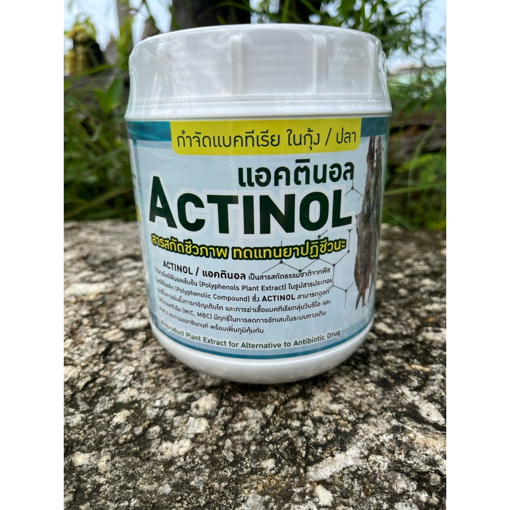 แอคตินอล-Actinol สารสกัดชีวภาพ ลดเชื้อในกุ้งและปลา ทดแทนยาปฏิชีวนะ