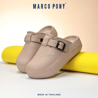 MARCO PONY รองเท้ารัดส้นผู้หญิง พื้นหนา กันลื่น ทนต่อการสึกหรอ อ่อนนุ่ม คลายเมื่อยเท้า วัสดุ EVA ไม่มีกลิ่น รุ่น MH9029
