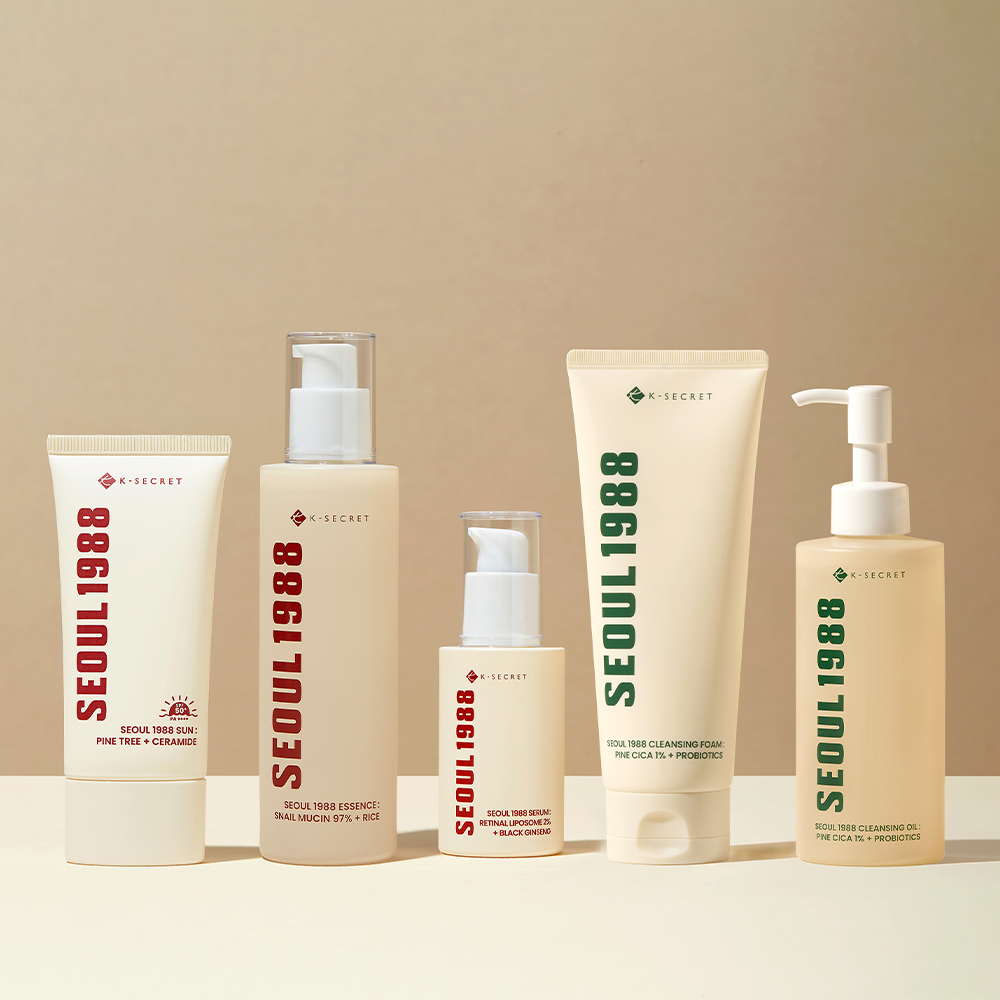 K-SECRET | K-Secret Seoul 1988 Daily Skincare Set