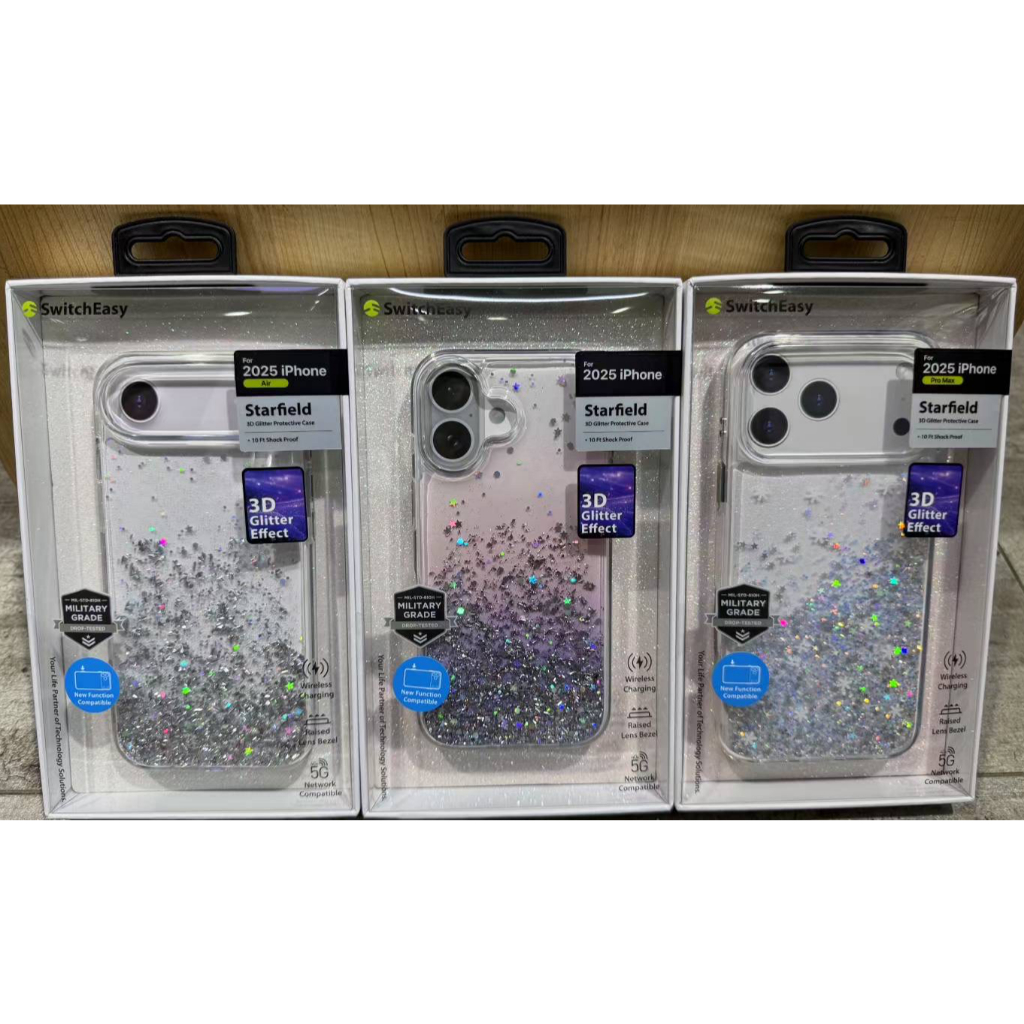 แท้💯% SwitchEasy Starfield เคสกากเพชร สำหรับ iphone17 17Air 17pro 17promax
