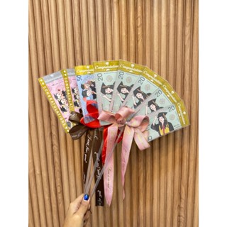 ของขวัญปัจฉิม รับปริญญา รับบัณฑิต ก้านไม้ใส่เงิน 5 ซอง พร้อม…