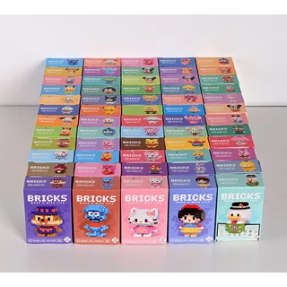 SR ของเล่นตัวต่อนาโน 3 มิติบล็อกตัวต่อการ์ตูนสุดน่ารักชุดของเล่นสำหรับเด็ก เลือกลายได้ ของเล่นเสริมพัฒนาการเด็ก